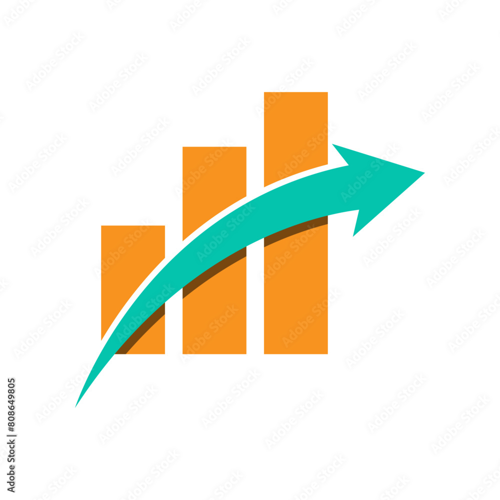 Fototapeta premium Financial or Accounting Advisors Logo Design