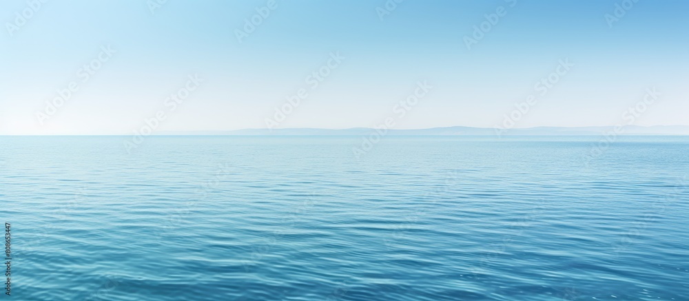 A serene and minimalist water backdrop with ample space for text and imagery A serene and minimalist water backdrop with ample space for text and imagery