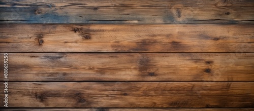 Copy space image of a vintage wooden texture background perfect for text or graphic design product backdrops or as a clear background with wooden boards