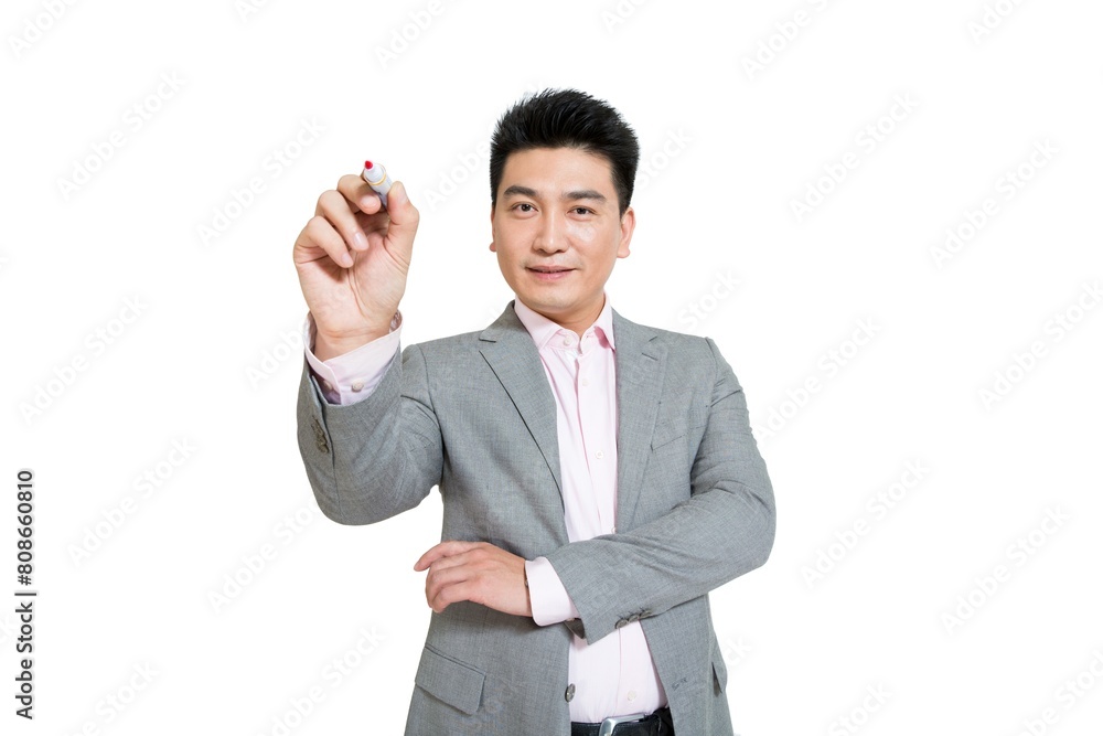 Shed on middle-aged business men to write with Shed on middle-aged business men to write with