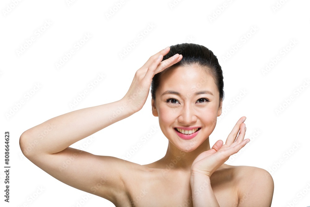 Shed young woman beauty Shed young woman beauty