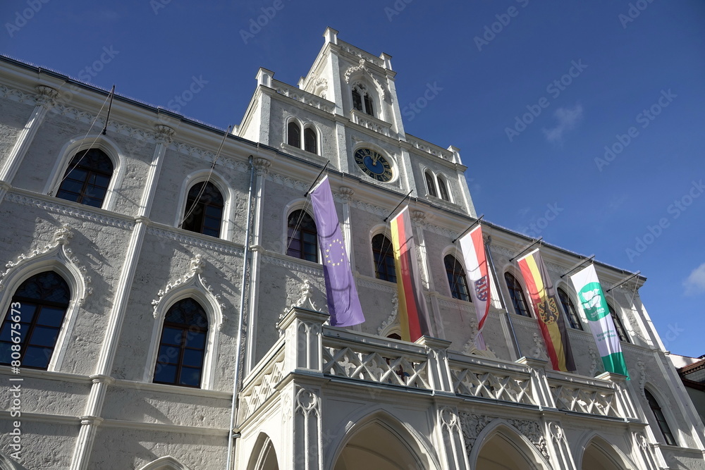 Obraz na plátně Rathaus Weimar