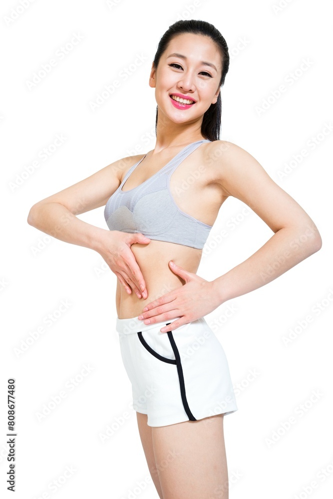 Fitness take young woman Fitness take young woman