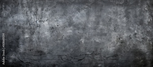 A frightening dark wall with a grungy cement texture covered in scratches making it an ideal background for a copy space image