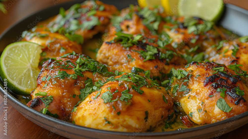 Chicken breast in garlic sauce Chicken breast in garlic sauce