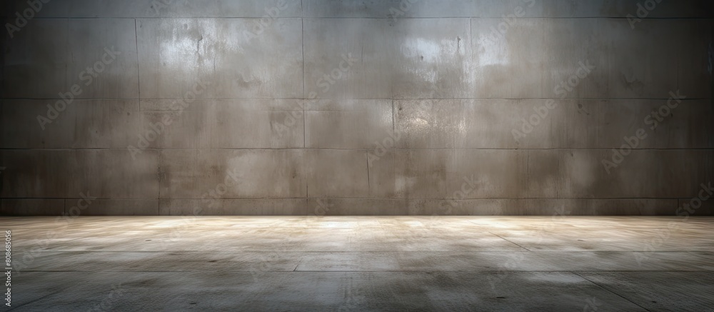 A grungy concrete wall illuminated by light offering plenty of copy space for images A grungy concrete wall illuminated by light offering plenty of copy space for images