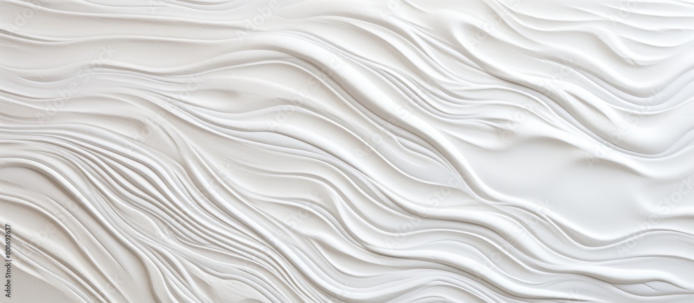 Abstract white decorative plaster or concrete with a textured surface serving as an art stylized banner providing a copy space for text Abstract white decorative plaster or concrete with a textured surface serving as an art stylized banner providing a copy space for text