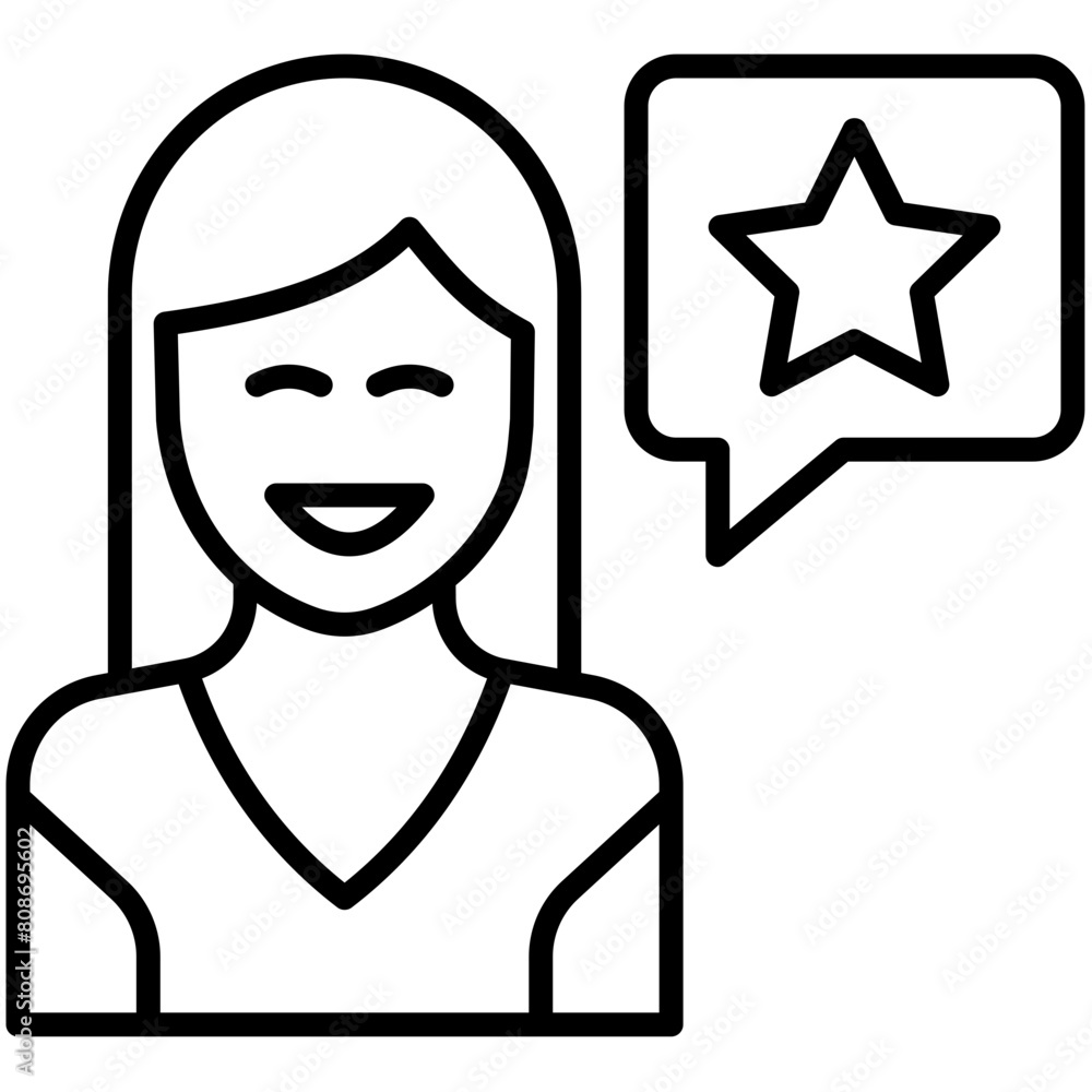 Youtuber And Influencer Outline Icon Pack Youtuber And Influencer Outline Icon Pack