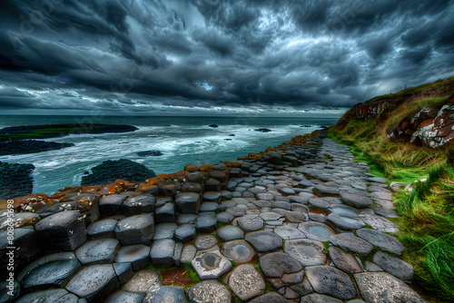 The Unparalleled Splendour & Mystique of Giant's Causeway, Northern Ireland: A Testament to Nature's Wonders photo