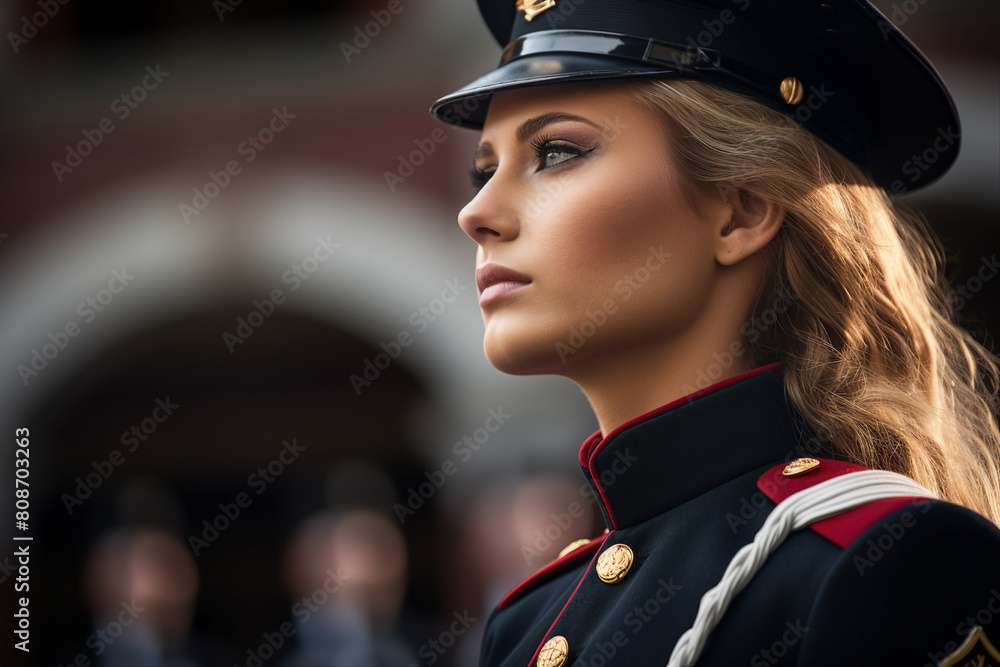 Generative AI illustration of young soldier realistic detailed photography texture Generative AI illustration of young soldier realistic detailed photography texture