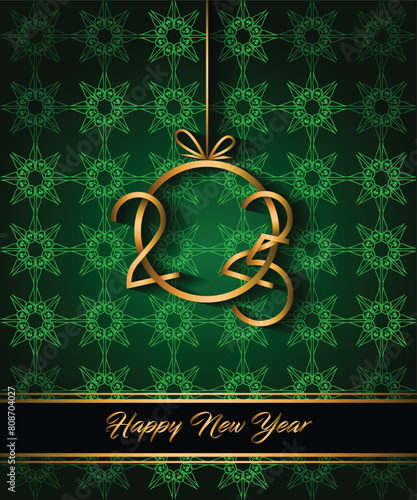 2025 Happy New Year background for your seasonal invitations, festive posters, greetings cards.