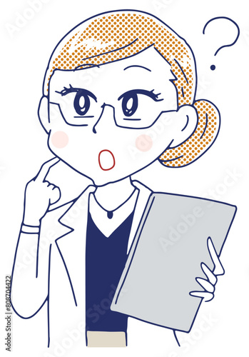 医師 美容研究家の女性