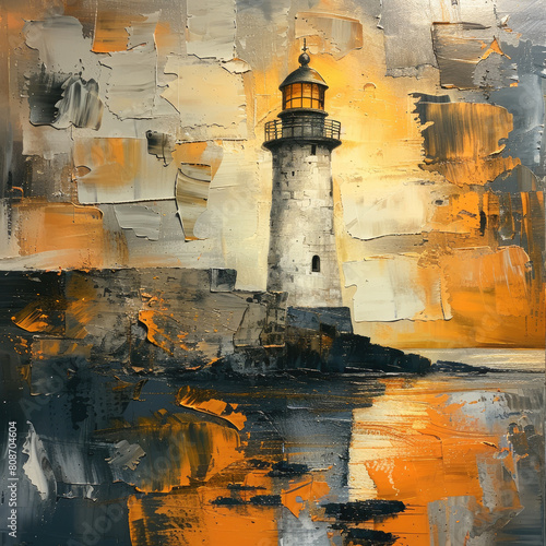 Guiding Light.An Abstract Interpretation of a Lighthouse on the Water