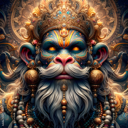 Hanuman: The Divine Monkey God of Hindu Mythology