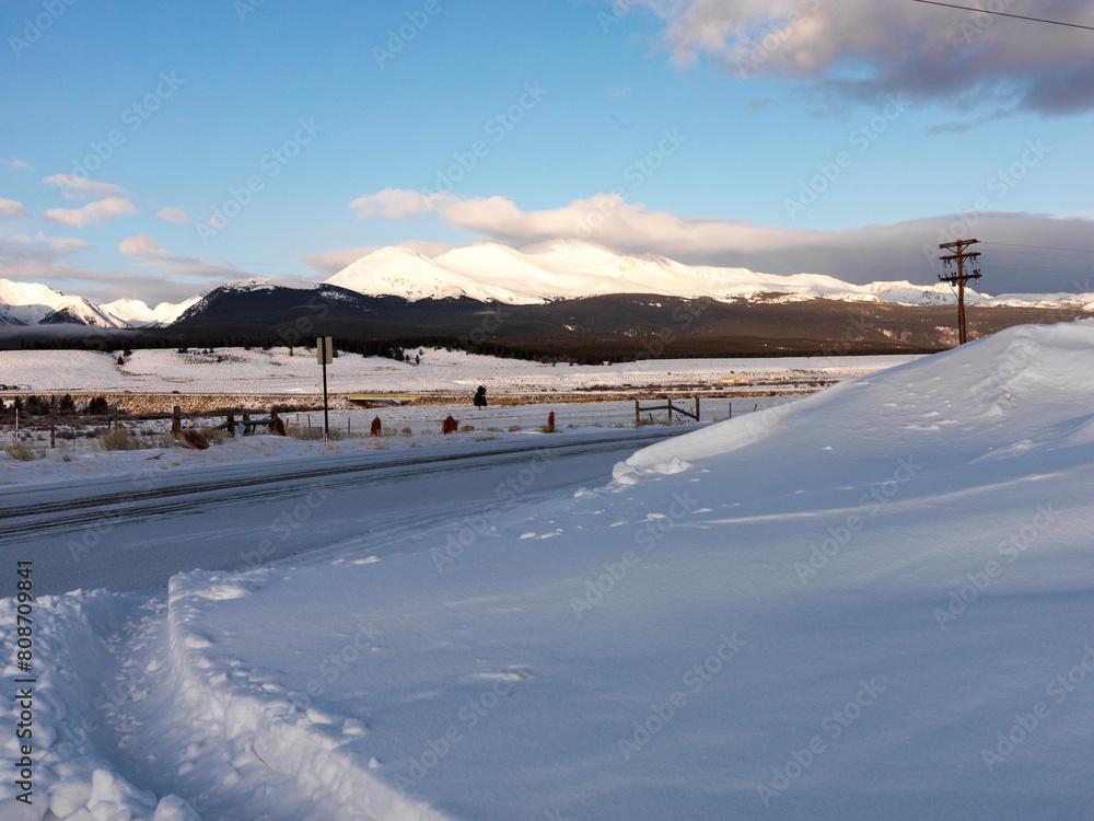 Snow road Snow road