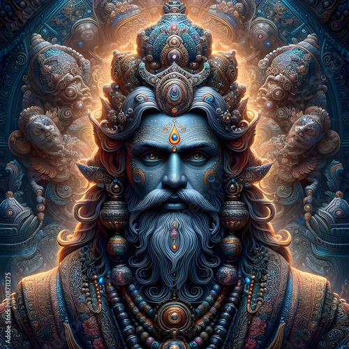 Timeless Wisdom: Lord Bhisma in Stunning Visuals