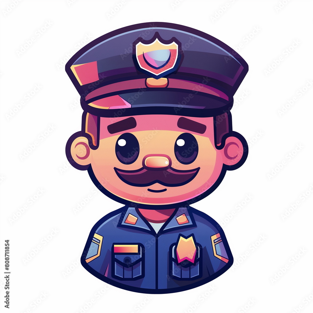a portrait of policeman in uniform a portrait of policeman in uniform
