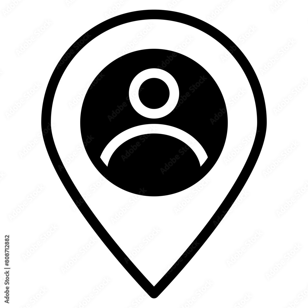 Location pin icon. Map pin place marker. Location icon. Location pin icon. Map pin place marker. Location icon.