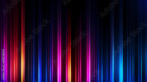 Abstract background of colorful neon lights
