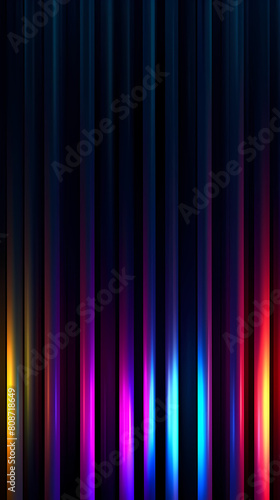 Abstract background of colorful neon lights