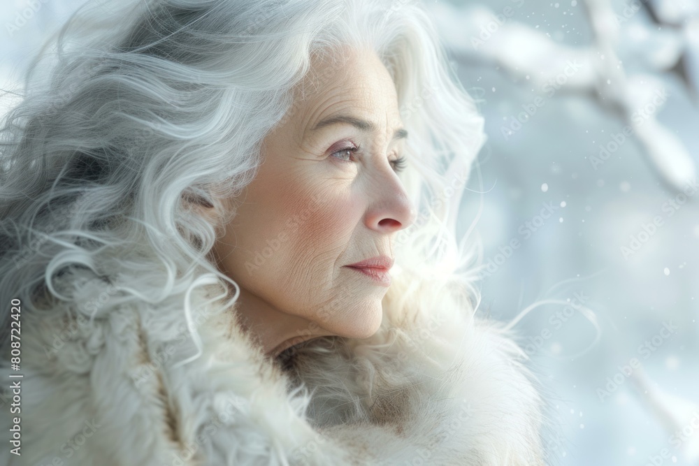 Beautiful mature woman. Art studio. Generate Ai Beautiful mature woman. Art studio. Generate Ai