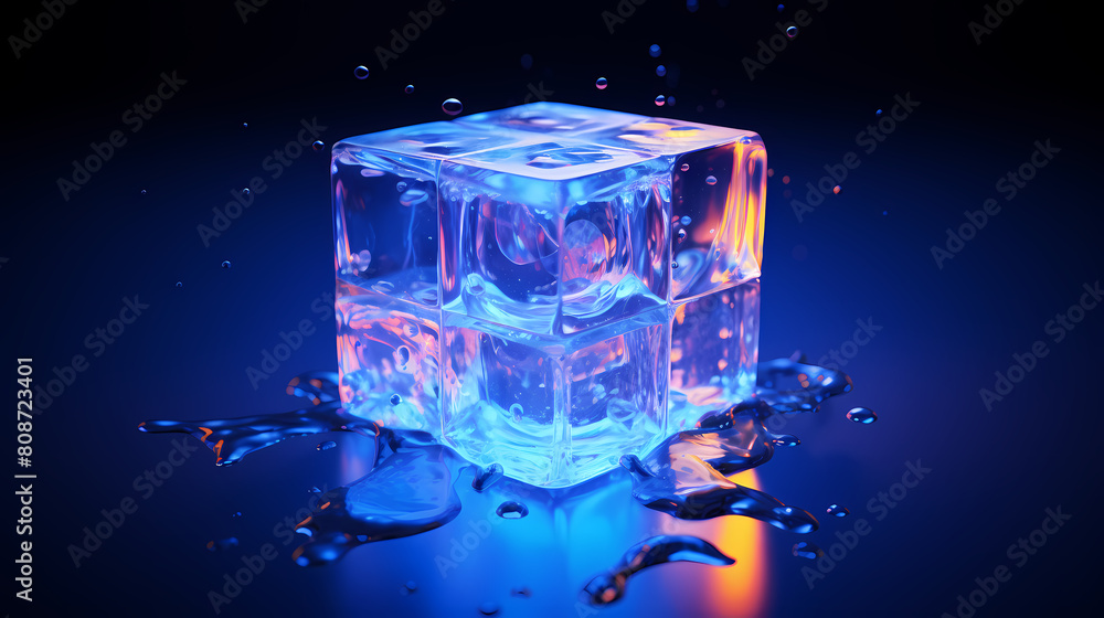 Surreal ice cubes