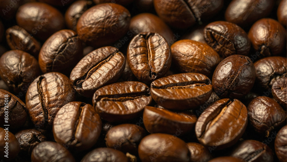 Close-up of coffee beans Close-up of coffee beans