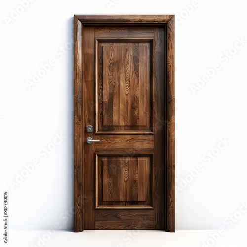 The door is made of high-quality wood  with a beautiful and natural wood grain. The door is also very strong and durable  and it will last for many years to come.