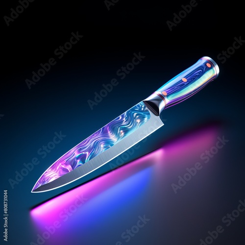 The knife is a symbol of power and strength. It can be used to protect yourself or to harm others. It is important to use this power responsibly.