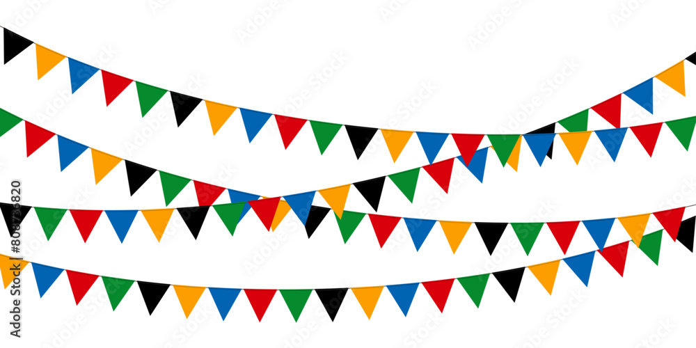 FANIONS COULEURS OLYMPIQUES