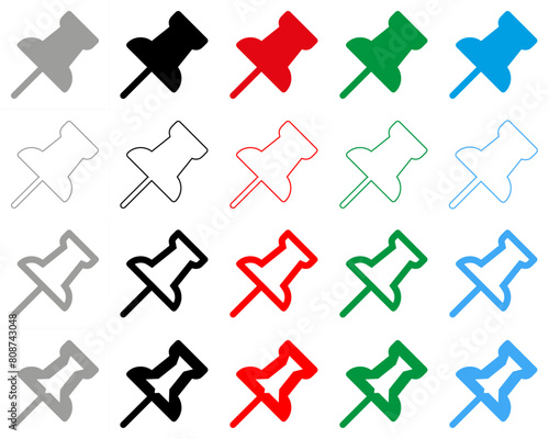 Geographic toponym georeference tip in ai format provided in 4 colors, 50% grid, black, red and green in cmyk version for printing, but also useful for uses in RGB video