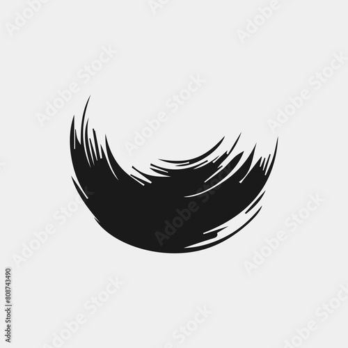 ink Brush Stroke, Dirty textures of banners, boxe, frames and design element