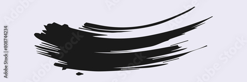 ink Brush Stroke, Dirty textures of banners, boxe, frames and design element