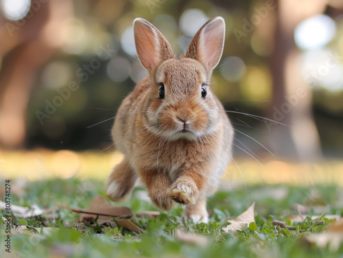 Bunny Bliss  A Rabbit Playful Day in the Field