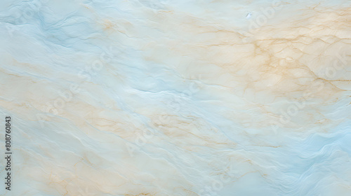 Beautiful travertine in a light blue background texture poster background photo