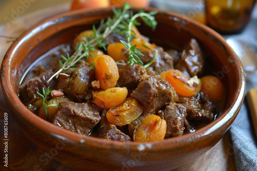 Moroccan Lamb Tagine With Vegetables