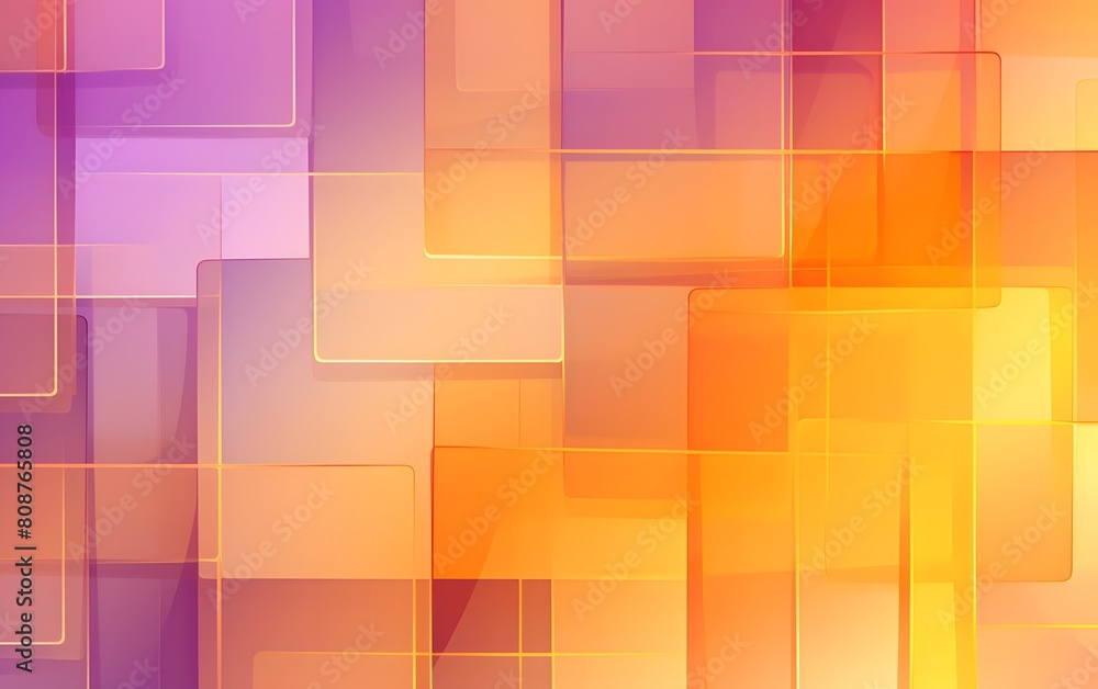 Abstract design with interlocking triangular elements and vibrant color gradients
