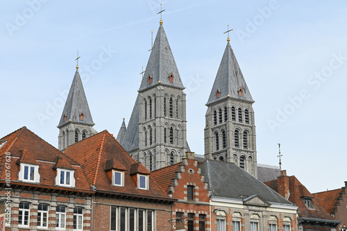 Belgique Wallonie Hainaut Tournai Cathedrale Notre Dame