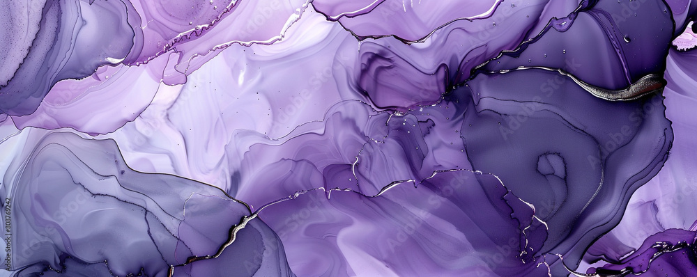 Alcohol ink abstract background in shades of lavender and charcoal, with oil paint texture details. Alcohol ink abstract background in shades of lavender and charcoal, with oil paint texture details.