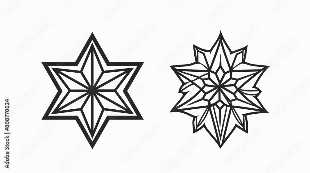 the star is elegantly crafted with clean, straight lines, giving it a sleek and modern appearance. Each point of the star is precise and sharp, adding to its geometric allure. the star is elegantly crafted with clean, straight lines, giving it a sleek and modern appearance. Each point of the star is precise and sharp, adding to its geometric allure.