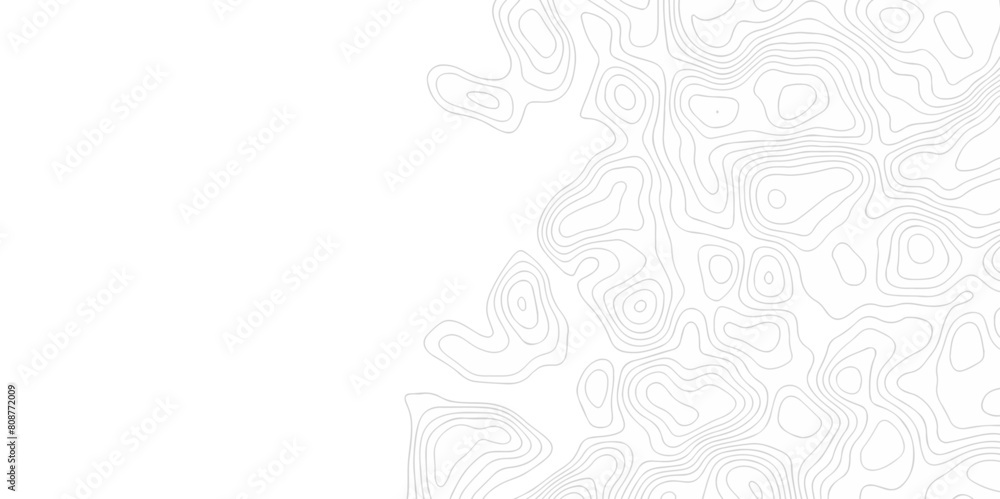 Vector geography landscape Topo contour map on white background, Topographic contour lines. Seamless pattern with lines Topographic map. Geographic mountain relief diagram line wave carve pattern. Vector geography landscape Topo contour map on white background, Topographic contour lines. Seamless pattern with lines Topographic map. Geographic mountain relief diagram line wave carve pattern.