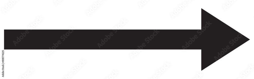 Horizontal dual thin long straight double ended arrow. Contour isolated vector image on white background. Horizontal dual thin long straight double ended arrow. Contour isolated vector image on white background.