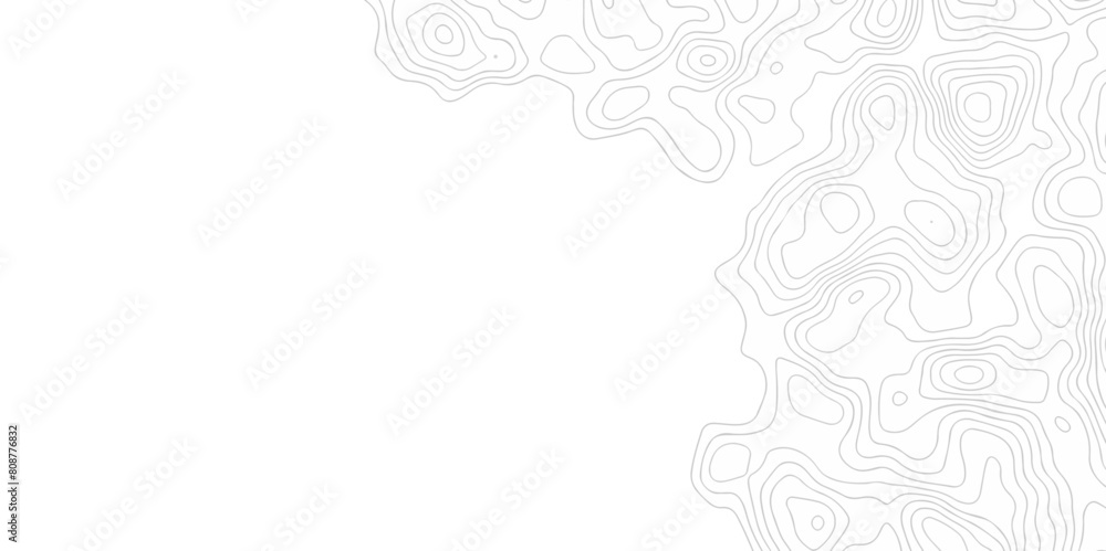 Vector geography landscape Topo contour map on white background, Topographic contour lines. Seamless pattern with lines Topographic map. Geographic mountain relief diagram line wave carve pattern. Vector geography landscape Topo contour map on white background, Topographic contour lines. Seamless pattern with lines Topographic map. Geographic mountain relief diagram line wave carve pattern.