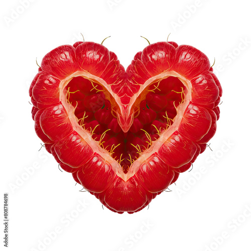 Wallpaper Mural isolated heart shaped freshness, GENERATIVE AI Torontodigital.ca