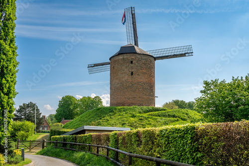 Grafelijke Korenmolen, the oldest windmill in The Netherlands in the village of Zeddam photo