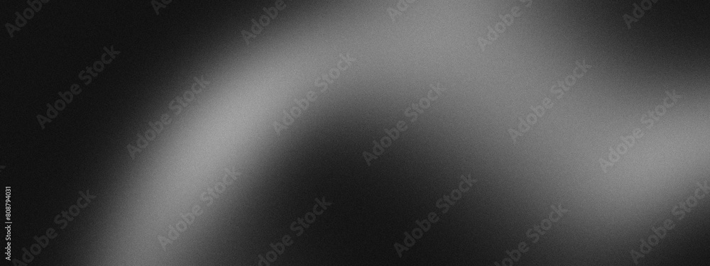 Black gray white noisy texture grainy background abstract banner header poster cover backdrop design.