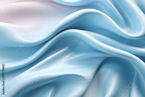 Wallpaper Mural Smooth elegant blue silk or satin luxury cloth texture as abstract background. Luxurious background design
 Torontodigital.ca