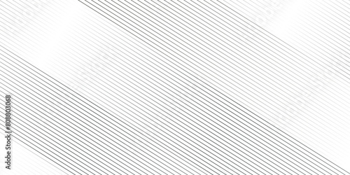 Abstract vector high tech parallel wave line elegant white striped diagonal line technology concept web texture. Vector gradient gray line abstract pattern Transparent monochrome striped minimal tech.