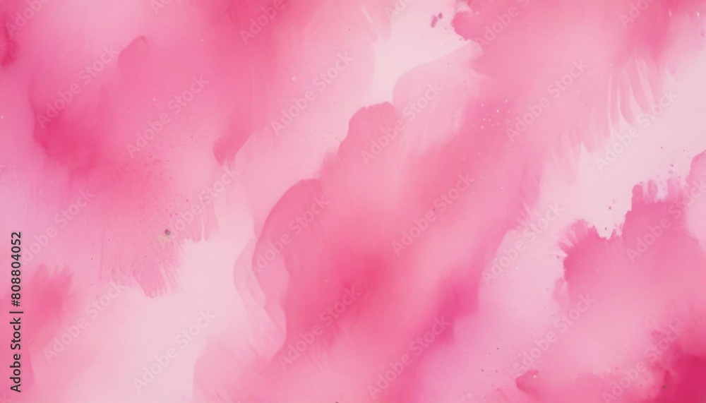 Obraz premium Pink watercolor abstract background. Watercolor pink background. Abstract pink texture