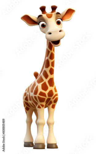 PNG Giraffe wildlife cartoon animal